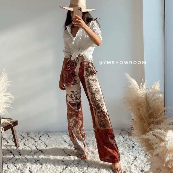 Zara Pants - Zara patchwork pants